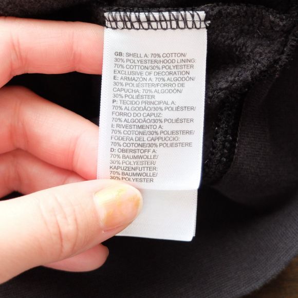 The North Face Half Dome Pullover Hoodie Black Size Large - Picture 7 of 9
